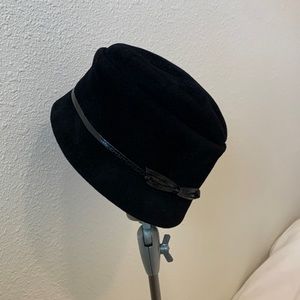 Cloche Felt Hat from Barneys NY.